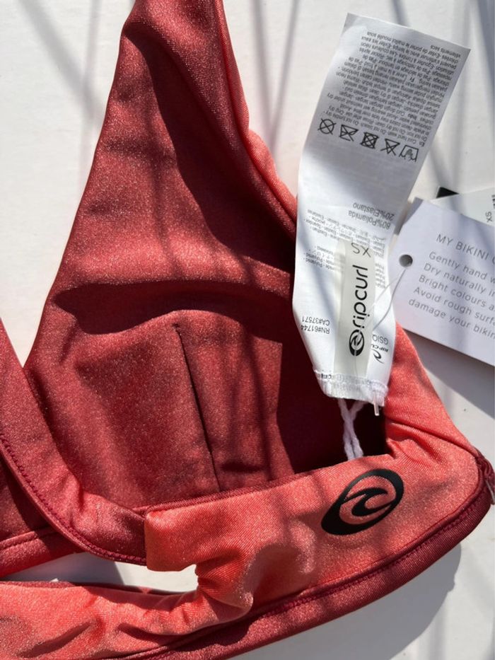 Haut de maillot de bain réversible bicolore - photo numéro 7