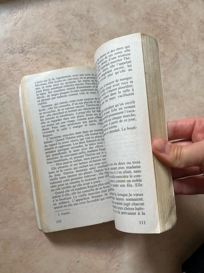 Livre Thérèse Raquin Zola - photo numéro 3