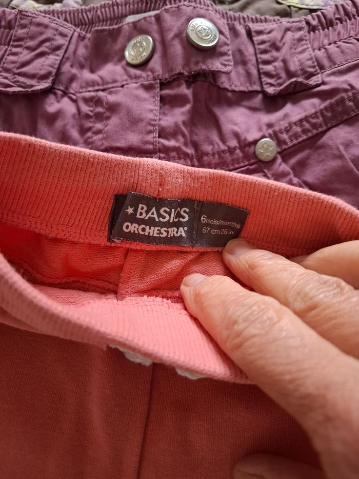 Lot de 5 pantalons filles 6/9 mois 67 cm
- photo numéro 3