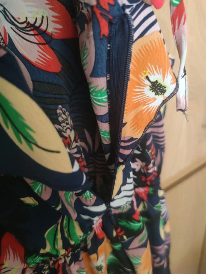 Combi pantalon fluide fleurs - photo numéro 9