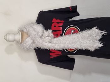 Echarpe douce blanche