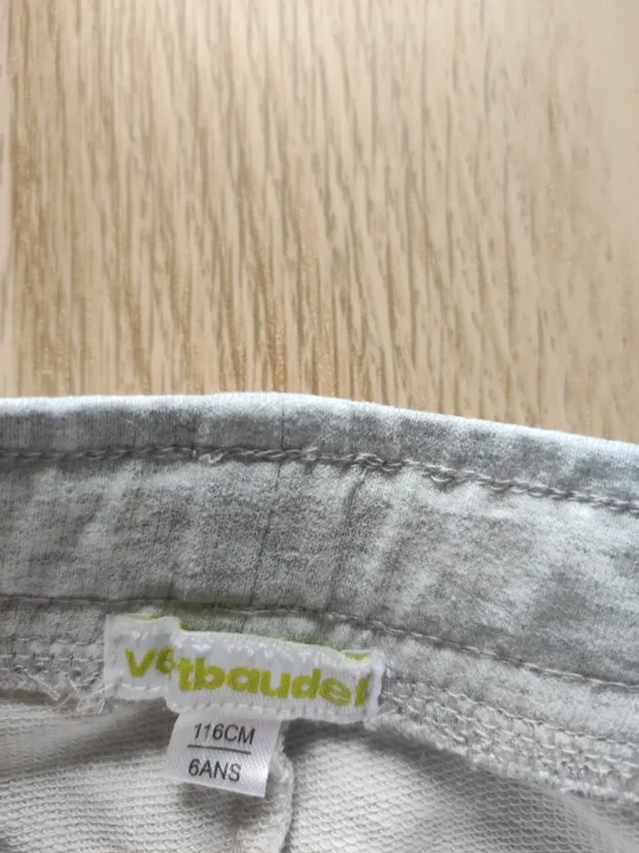 Short gris Vertbaudet 6 ans - photo numéro 5