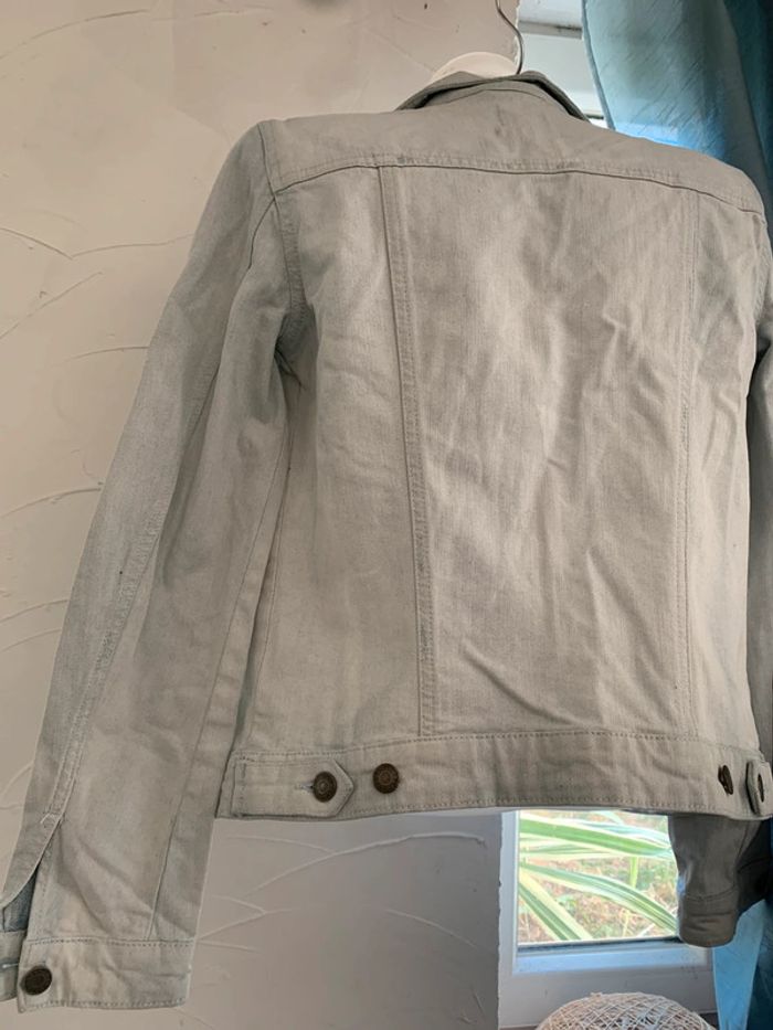 Veste en jean Esprit bleu clair taille 38 - photo numéro 6