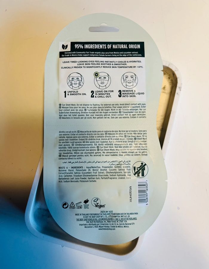 Lot de masques yeux - The body shop - photo numéro 4