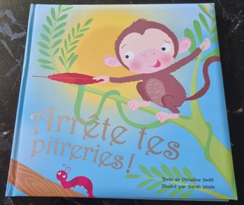 livre enfant arrête tes pitreries!