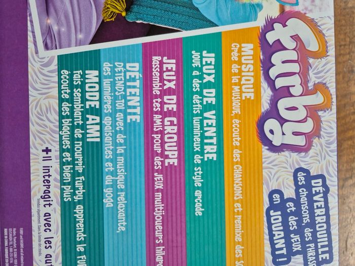 Furby DJ rainbow Peluche interactive Hasbro Dj Furby Rainbow - photo numéro 7