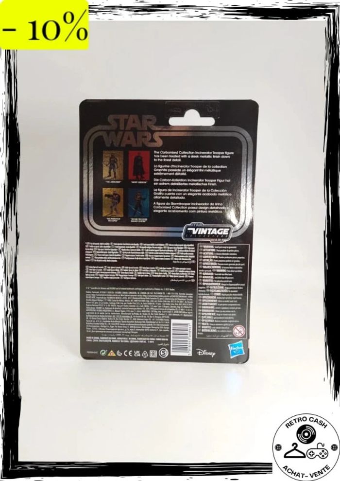 Figurine star Wars thé mandalorian kenner incinerator trooper - photo numéro 2