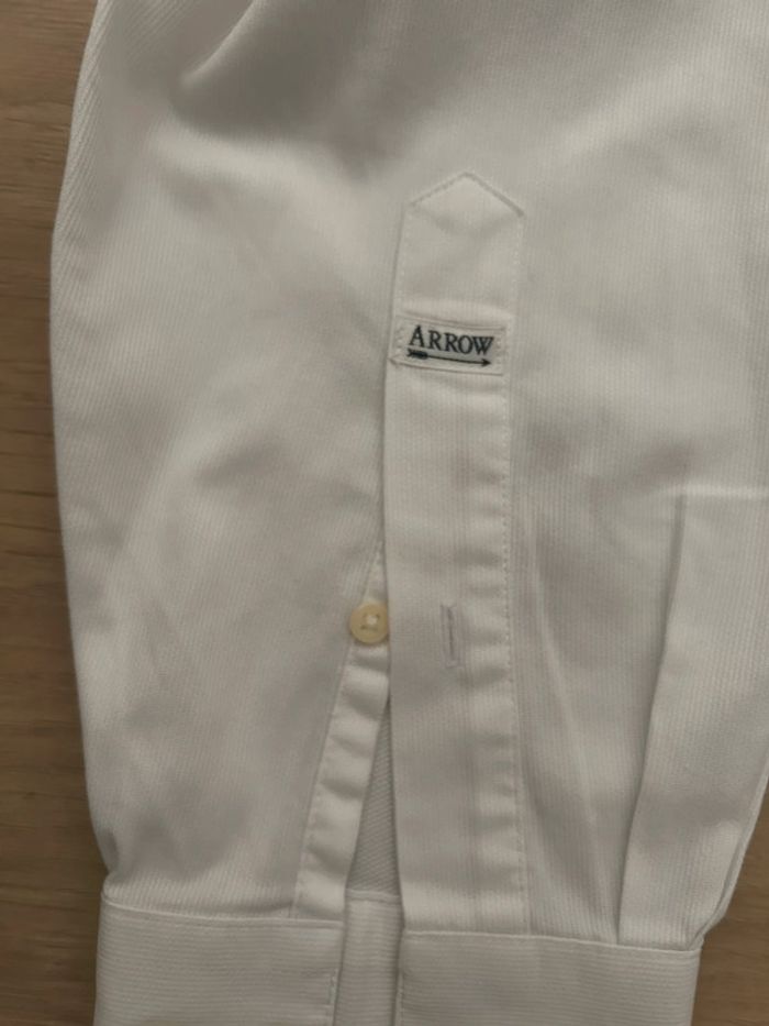 Chemise Habillée Homme Arrow - Blanche - T. 15 1/2 32 (M) - Très Bon État - photo numéro 2