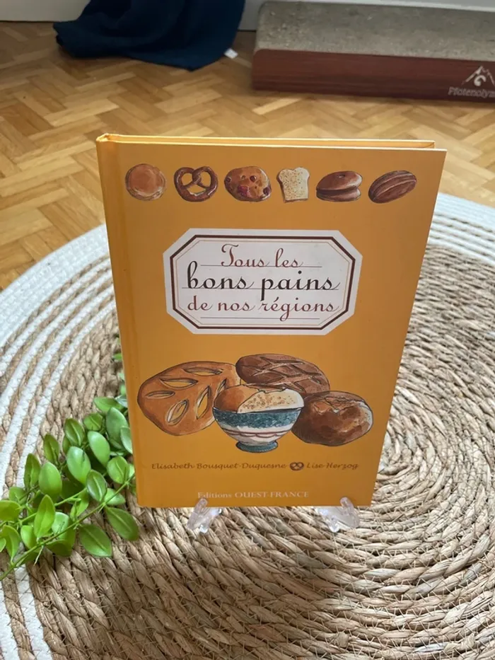 Livre - tous les bons pains de nos régions