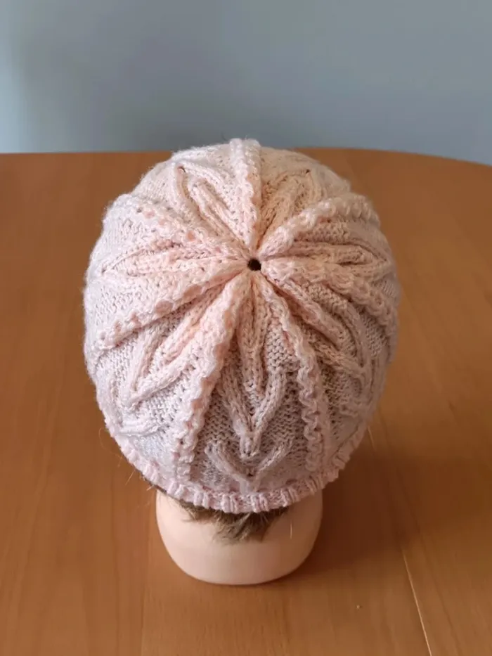 bonnet en laine fille 8 - 10 ans - photo numéro 6