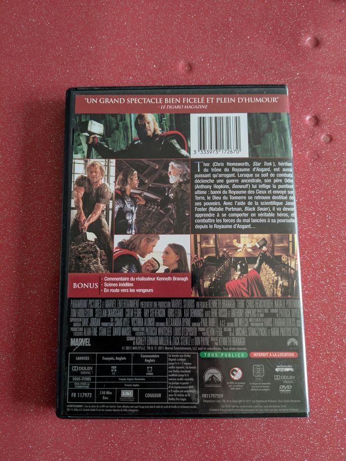 THOR DVD - photo numéro 2