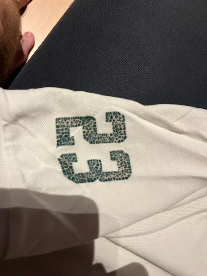 Polo blanc superdry taille M - photo numéro 4