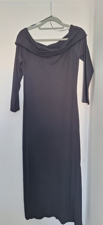 Robe longue noire