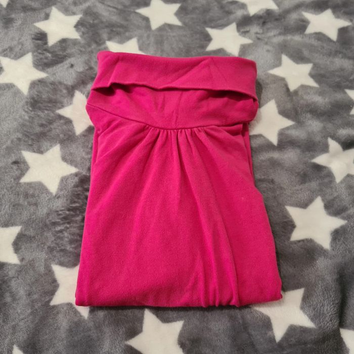Sous-pull rose fille taille 12 ans DPAM