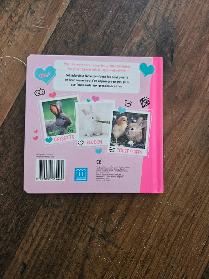 Livre Lapin coquins J'aime ta frimousse - photo numéro 2