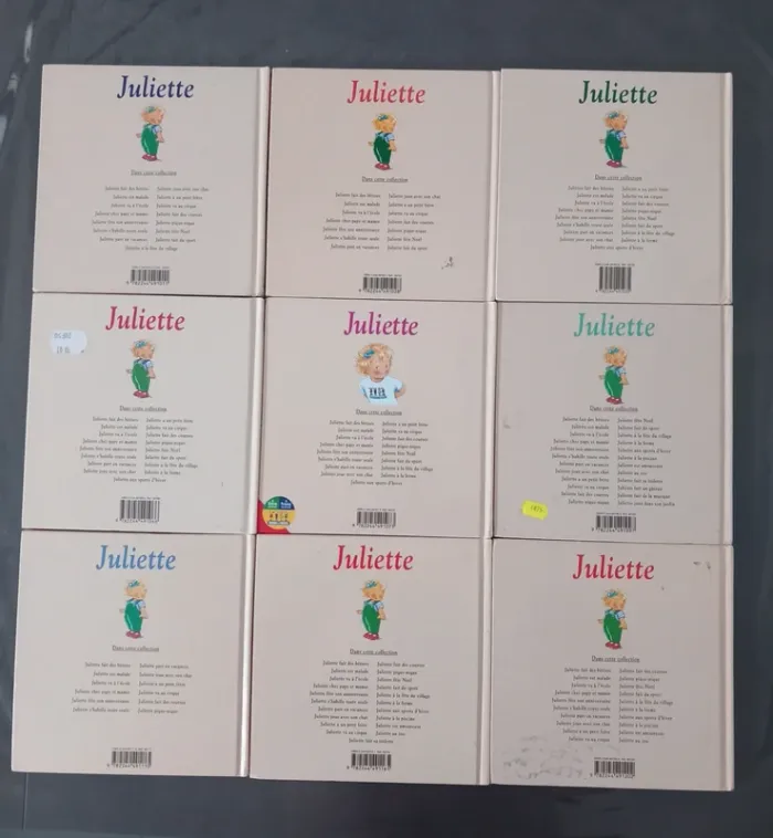 Lot de 9 livres Juliette Doris Lauer éditions Lito - photo numéro 2