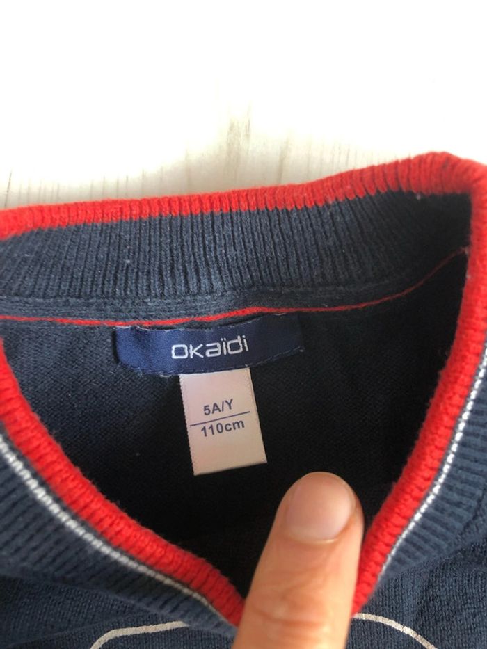 Pull fin Okaidi 5 ans Back to cool - photo numéro 3