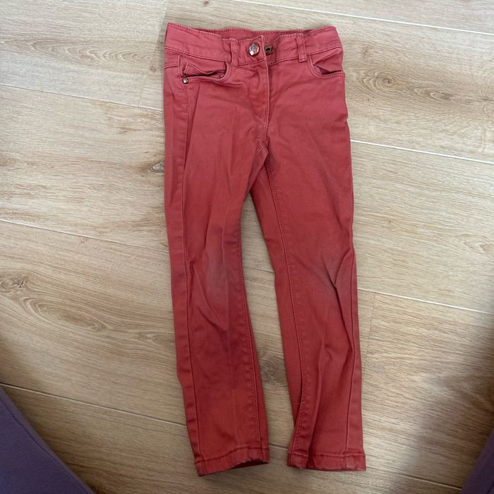 Jeans corail fille