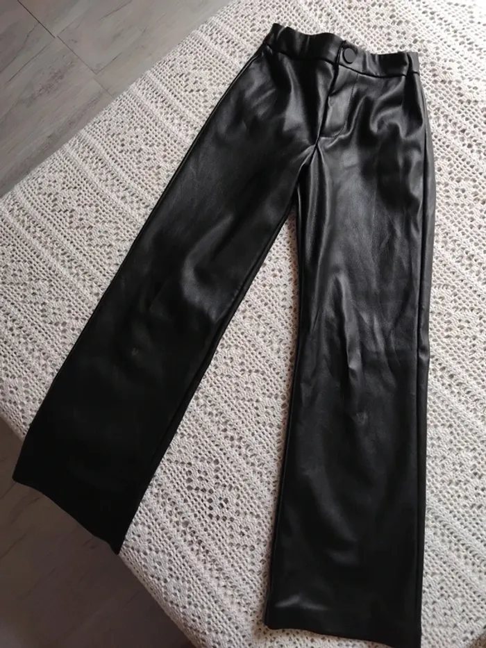 Pantalon similicuir Lefties - photo numéro 6