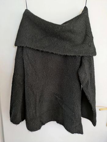 Pull /robe oversize col bateau