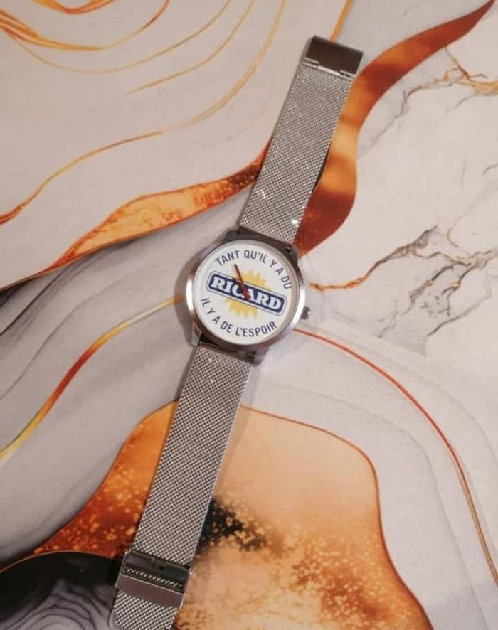 Montre Tant qu'il y a du ricard il y a de l'espoir - photo numéro 2