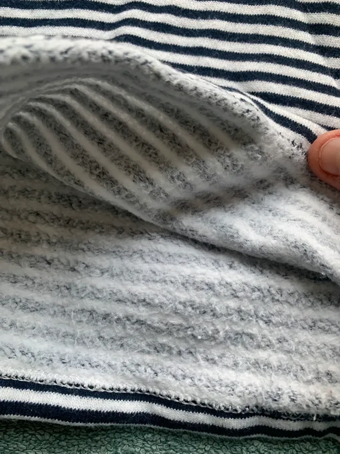 Robe chaude à rayure - photo numéro 4