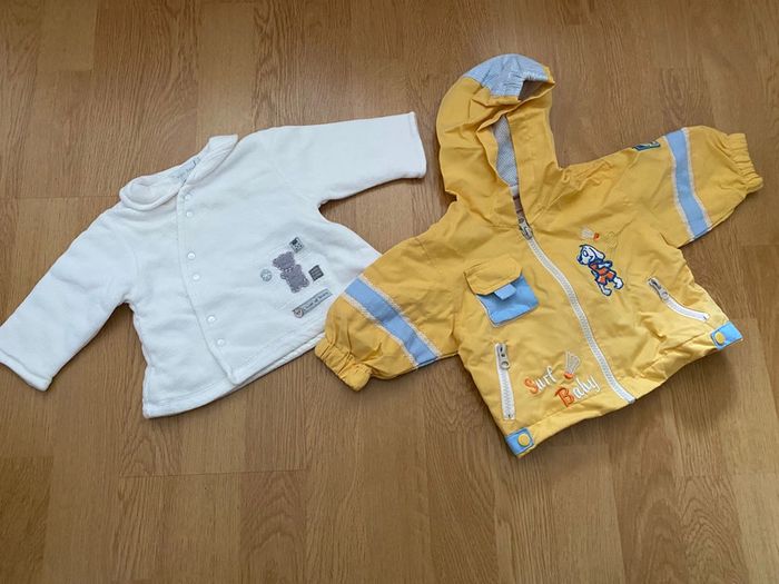 2 vestes hiver 3 mois