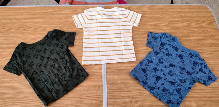 8 tee-shirts Disney 🧸 Peanuts🐶 et petits cailloux 6 - 9 mois 💞 - photo numéro 6