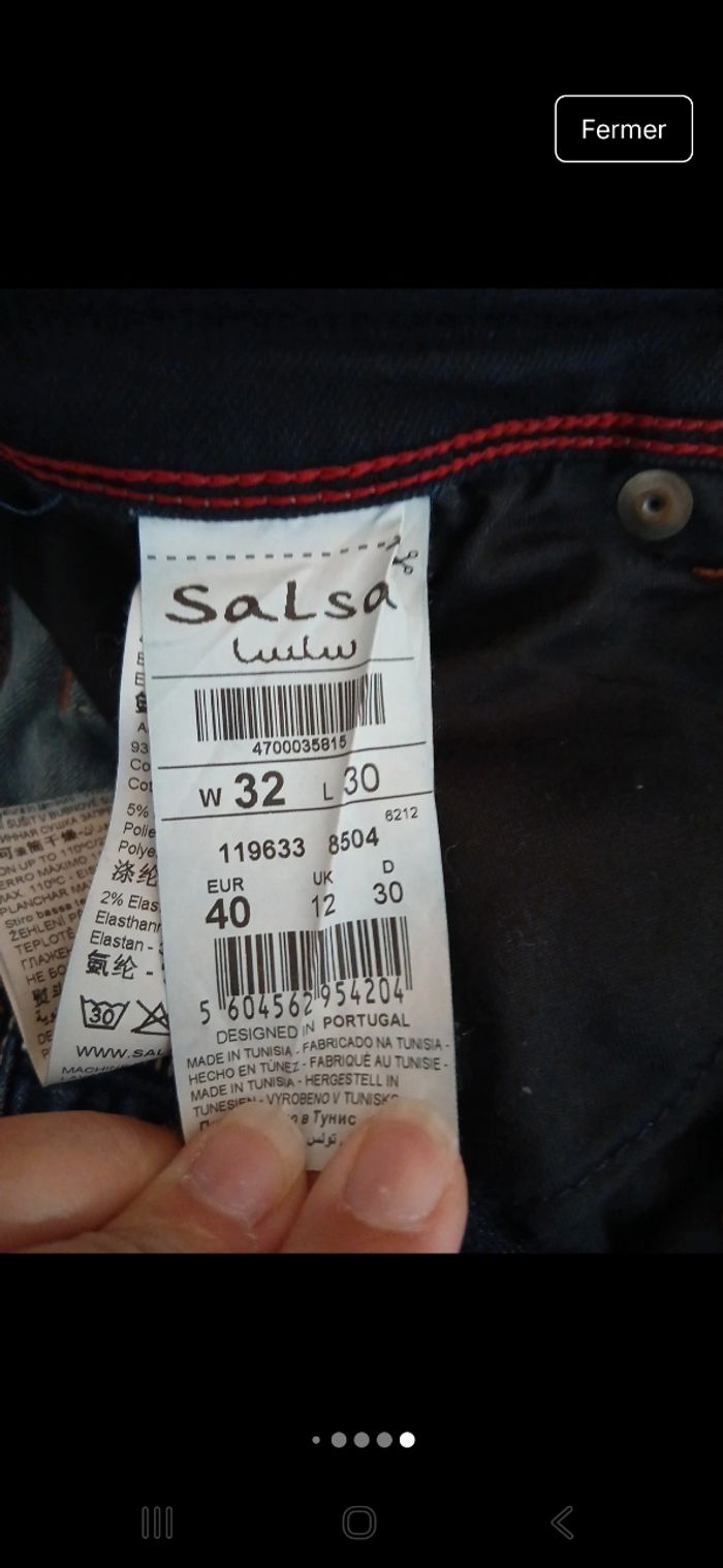 Jean Salsa femme T40 - photo numéro 6