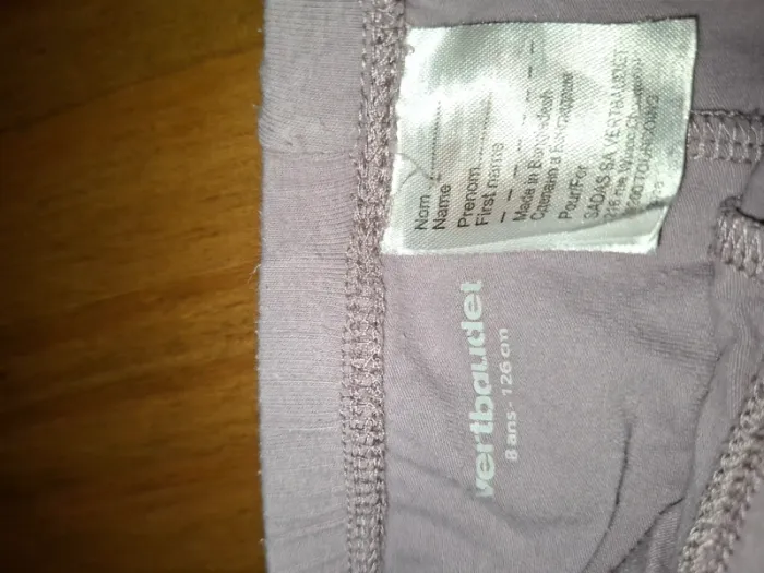 Lot de 3 leggings courts 8 ans - photo numéro 6