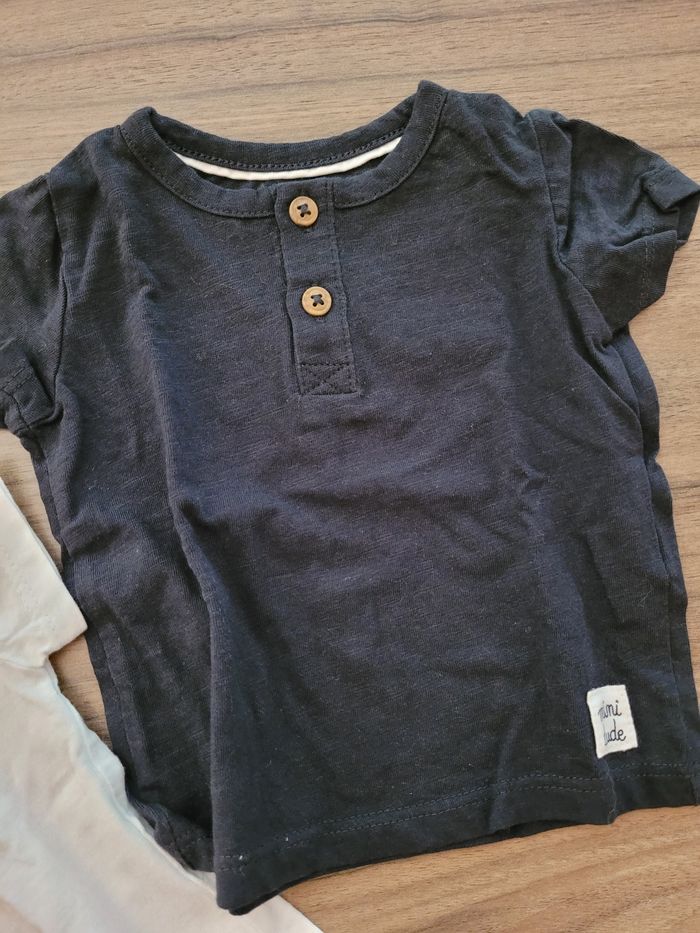 Lot 3 tee shirt kiabi mon papa - photo numéro 4