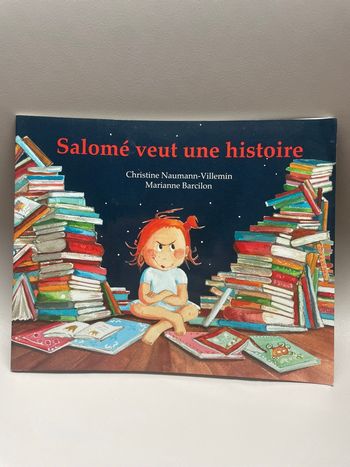 Livre enfant l’école des loisirs - Salomé veut une histoire 