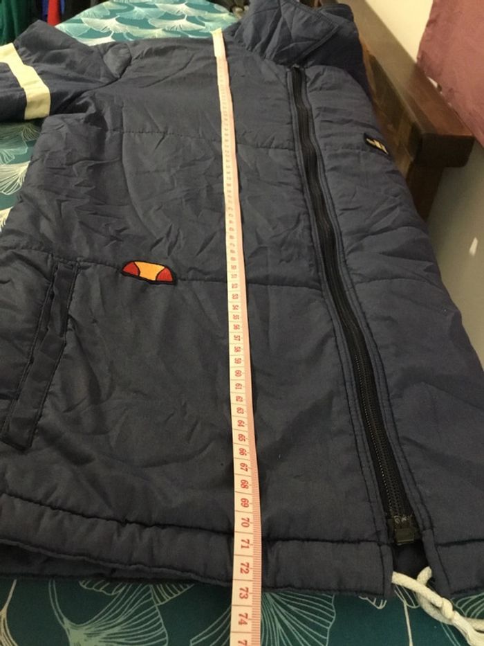 Blouson pour garçon Ellesse fabriqué en Italie bleu marine taille 12ans 138 - photo numéro 13