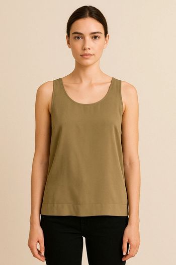 Debardeur kaki femme