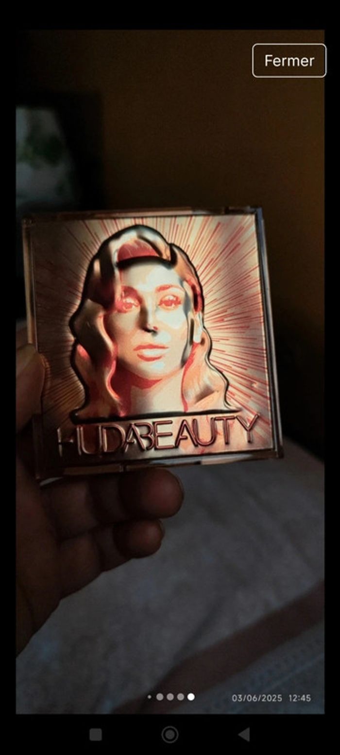 Huda Beauty Highlighter Obsessions Light Glow Mini Face Palette - photo numéro 8