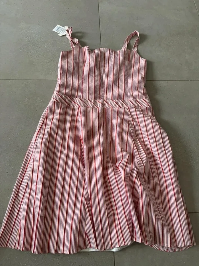 Robe multicolore Daniel Hechter, neuve taille 46 valeur 151€ 90cm de longueur - photo numéro 4