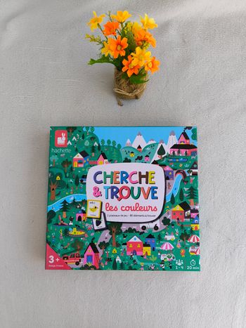Jeu Cherche et trouve Les couleurs Janod