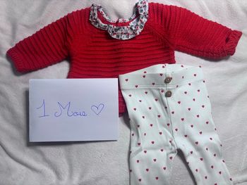 Ensemble bébé 1 mois