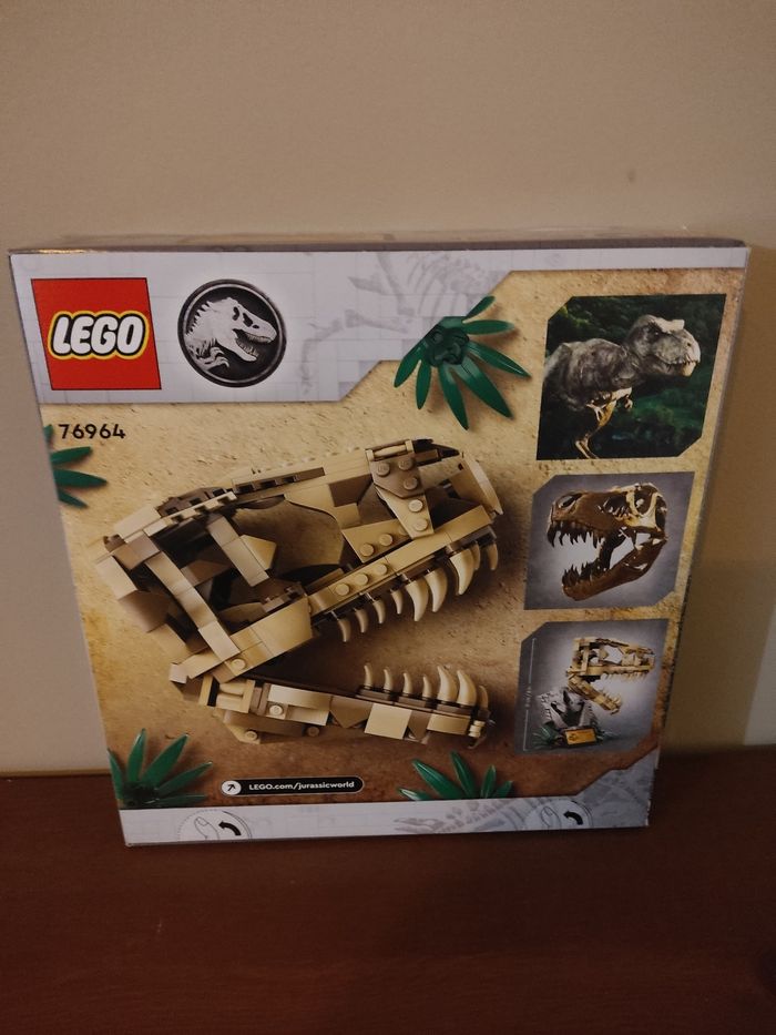 Lego Jurassic World 76964 Dinosaur Fossils: T. rex Skull - photo numéro 2