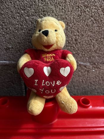 Peluche Winnie Y love you