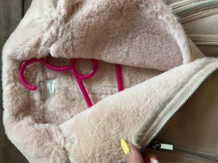 Manteau rose poudré - photo numéro 3