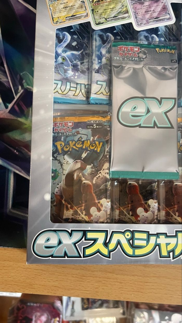 Coffret Pokémon japonais Ex sv2d/sv2p - photo numéro 7