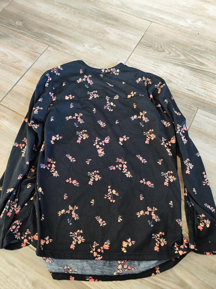 Haut manche longue à fleurs Mum by Gemo Taille L - photo numéro 3