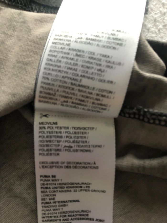 Puma - t shirt garçon taille 11/12ans - photo numéro 4