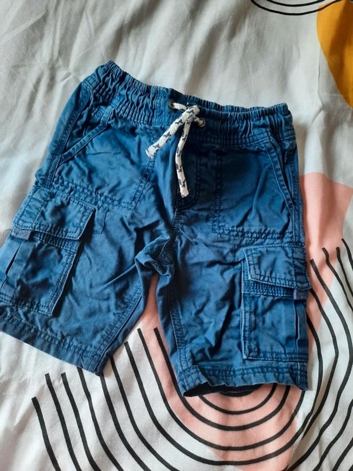 Short cargo bleu Okaidi 3A