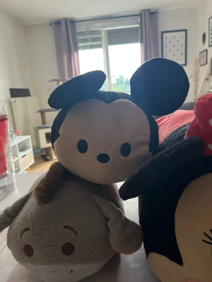 Peluche Tsum Tsum Mickey, Minnie et Bourriquet - photo numéro 3