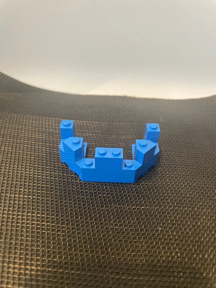 Lego Castle créneaux remparts bleu 4x8x2 1/3 lego officiel 8780 8781