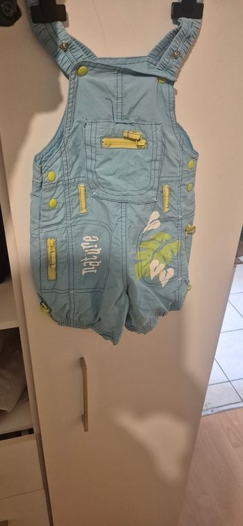 Salopette short
