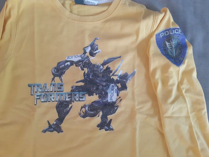 Tee-Shirt Manches Longues - Transformers - 5-6 ans - photo numéro 3