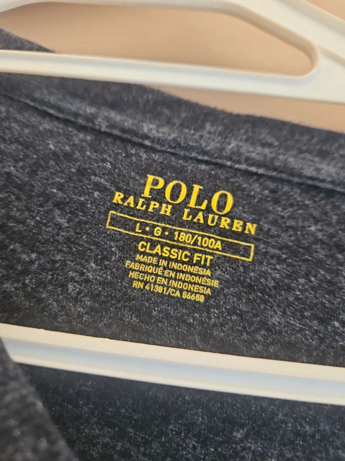 Tee shirt ML ralph lauren L - photo numéro 3